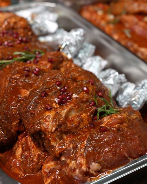 Каре телятини BBQ з лаймом та гранатом 6007 фото