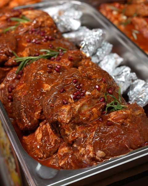 Каре телятини BBQ з лаймом та гранатом 6007 фото